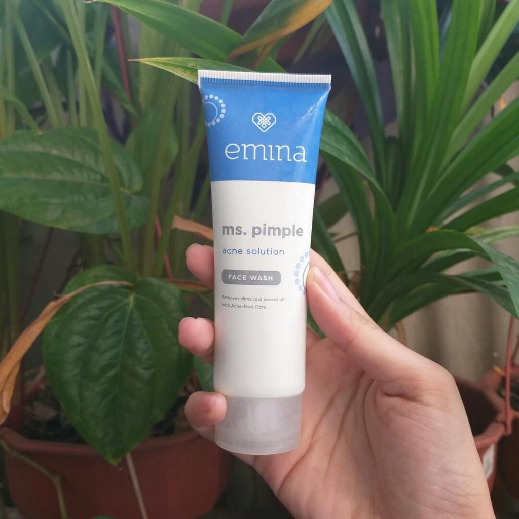 Emina Ms Pimple Acne Solution Face Wash 50ml | Pembersih Wajah RUMAH CANTIK