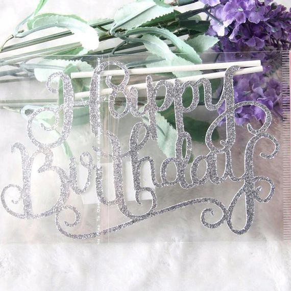 

CAKE TOPPER TULISAN HAPPY BIRTHDAY WARNA SILVER UNTUK DEKORASI KUE BAHAN DARI KERTAS TAPI BAGUS