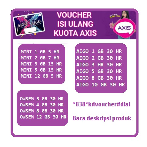 Voucher Kode Mini Axis Owsem Bronet Shopee Indonesia