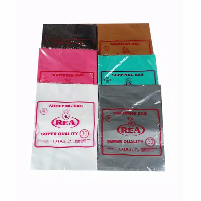 Jual Plastik Packing Hd Tanpa Plong X Merk Rea Isi Lembar Shopee Indonesia