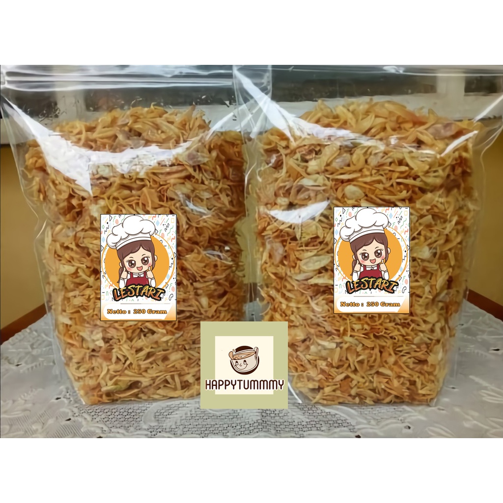 Bawang Goreng 100 Gram Asli Tanpa Tepung