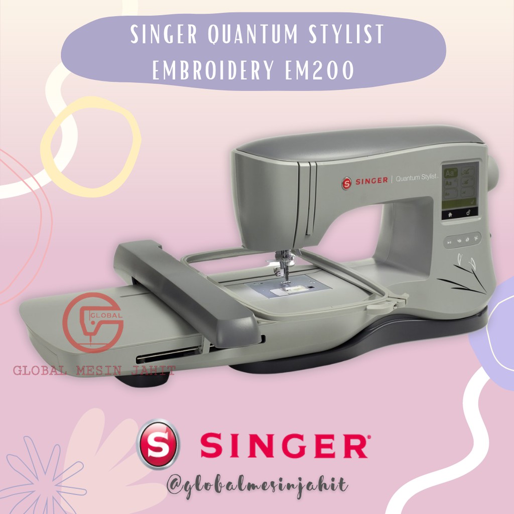 Mesin Singer Komputer SINGER Quantum Stylis EM200