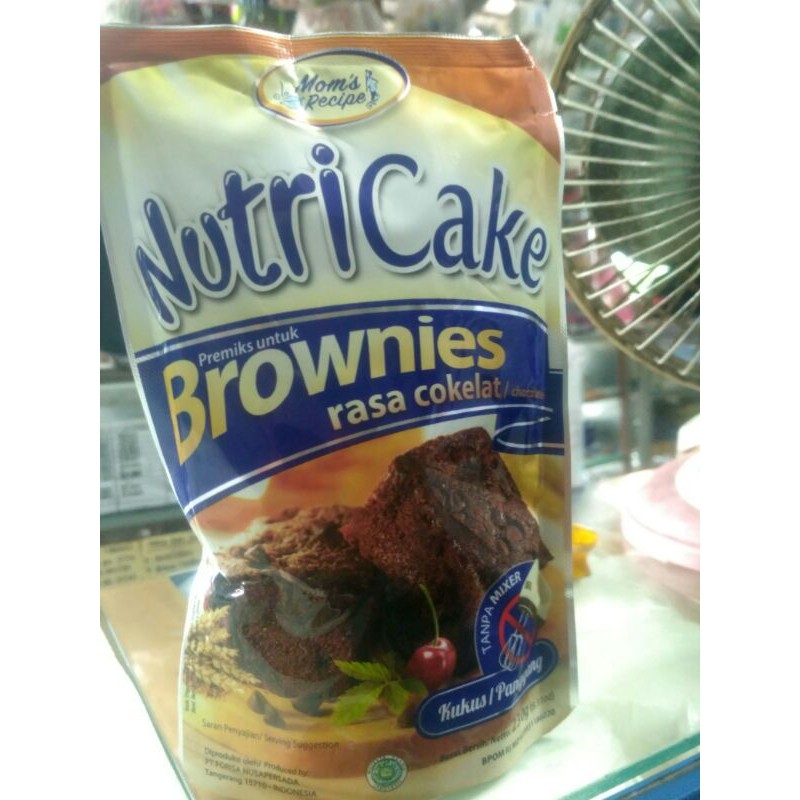 

Nutricake Brownies Coklat/Keju Instant