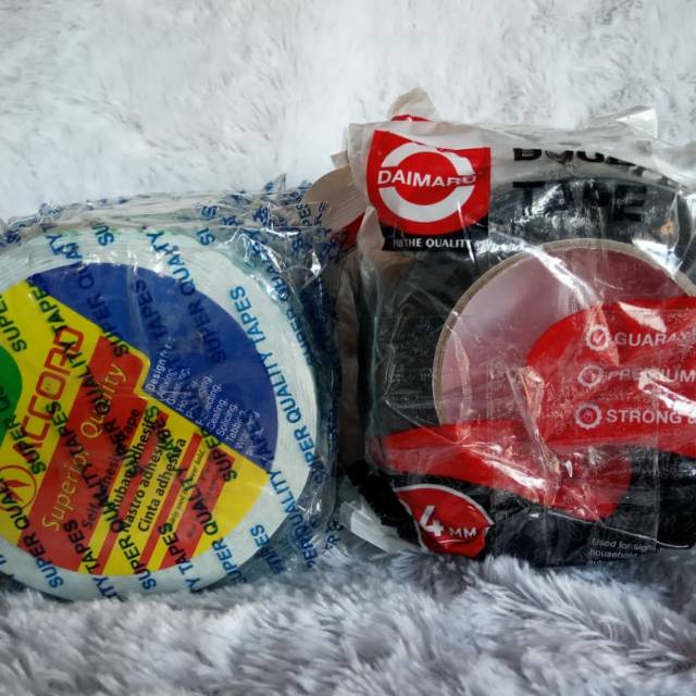 

Double tip spon tape