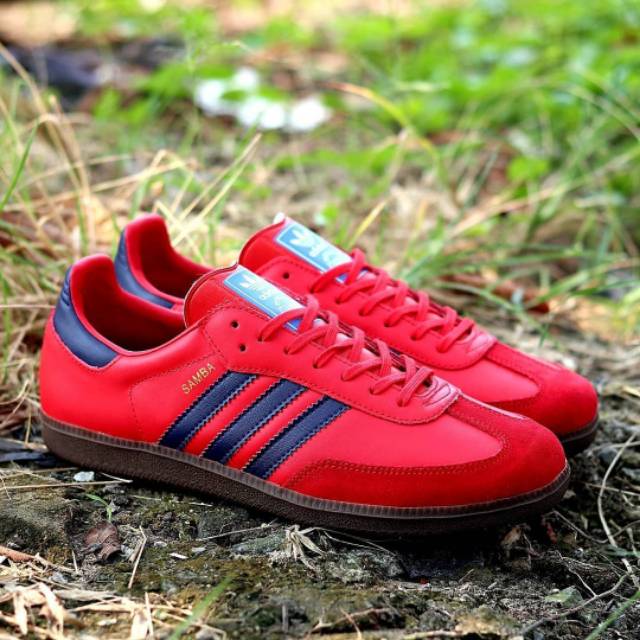 Adidas Samba Og Red Navy