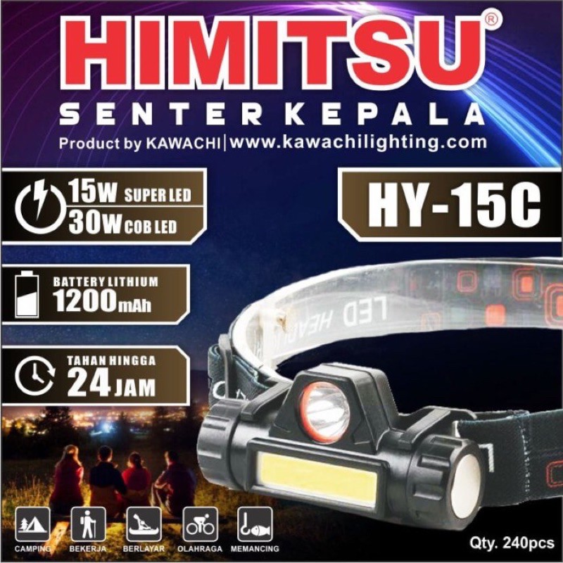 Senter Kepala HIMITSU HY-15C