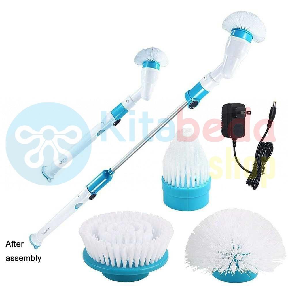 Sikat WC Electric Elektrik KB1015 [Biru]