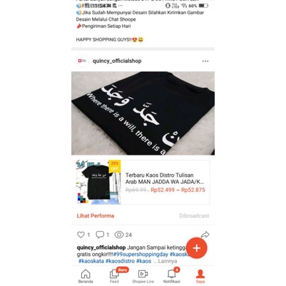 Terbaru Kaos Distro Tulisan Arab MAN JADDA WA JADA/Kaos Dakwah Islami/Kaos Cowok/Kaos Cewek-5