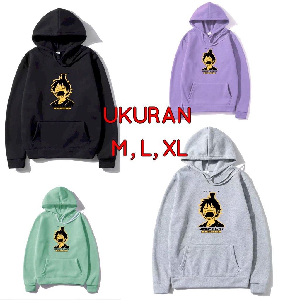 Asgard777 - Hoodie MUGIRAWA ONE PIECE / Hoodie / Hoodie pria / hodie / sweater / sweater pria / sweater polos / hoodie cewek