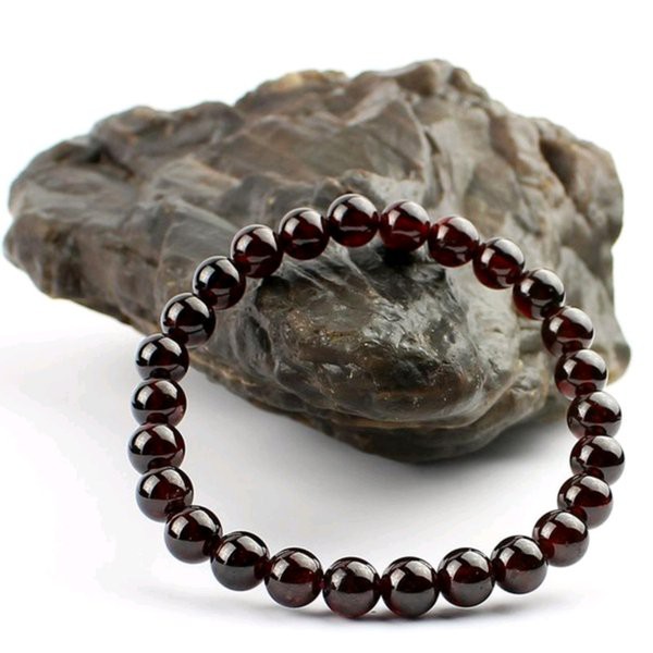 GELANG NATURAL RED GARNET MEWAH DAN TERMURAH