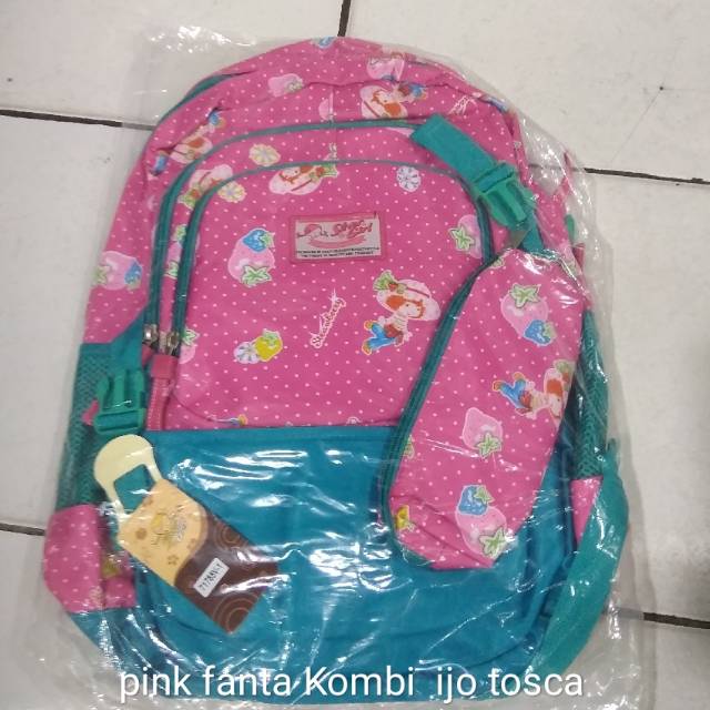 Tas ransel  Alto silver girl strawberry anak wanita 71785V