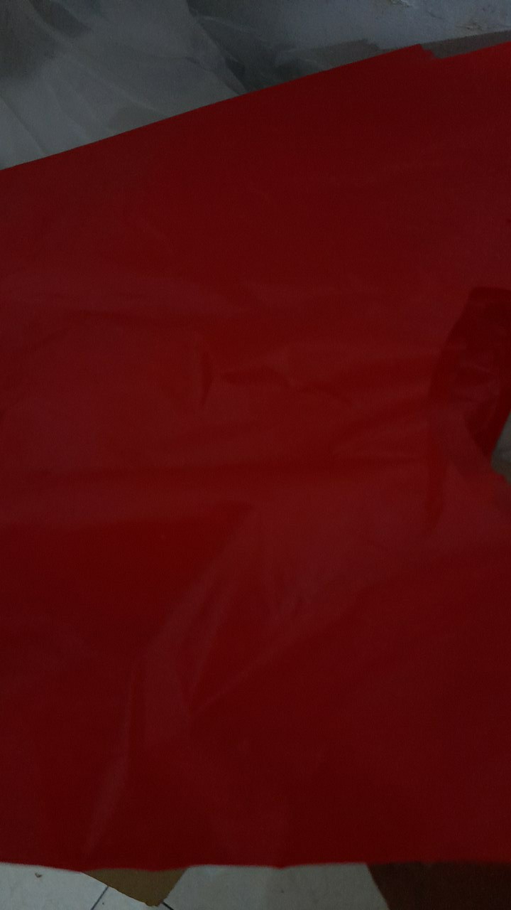 Kantong Plastik Kresek Merah Ekonomis Hdpe Zoco 24 X 40 Cm  Isi 50 Lembar