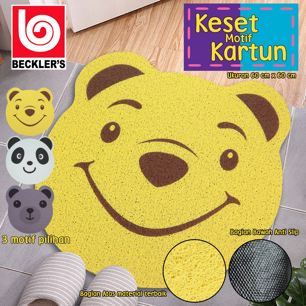 KESET PINTU BAHAN MIE BIHUN KARAKTER / KESET MOTIF LUCU 60X60CM