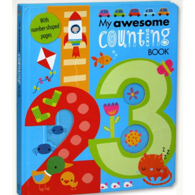 Buku Belajar Angka Huruf Awesome Alphabet Counting