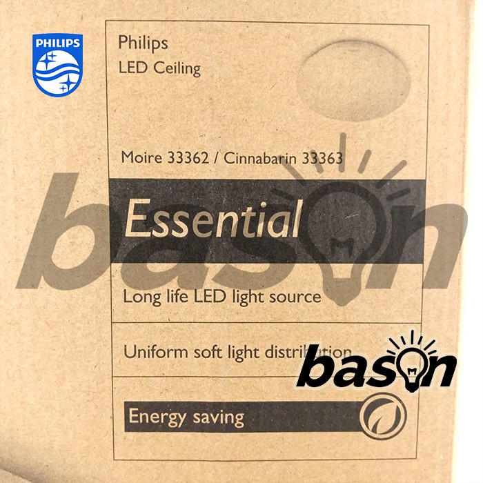 PHILIPS Ceiling LED 33363 Cinnabarin 16W 1100lumen - 32x32cm