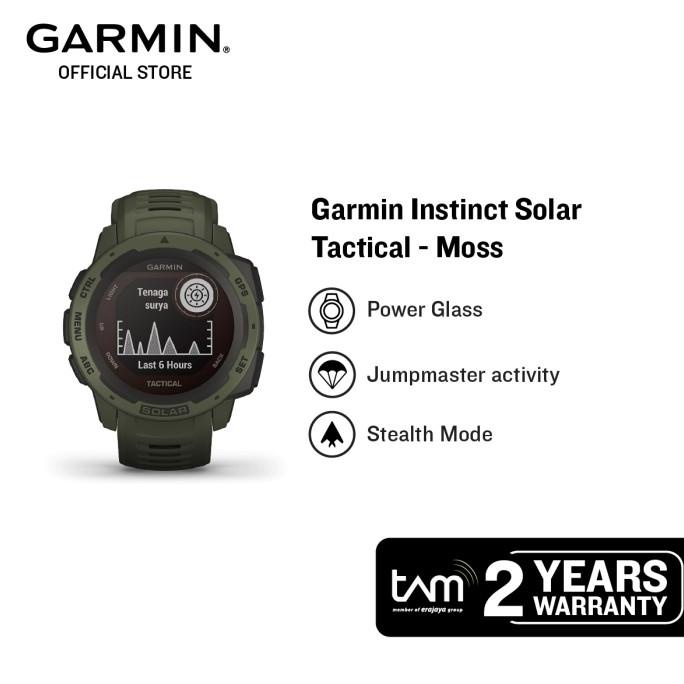 Garmin Instinct Solar Tactical Moss