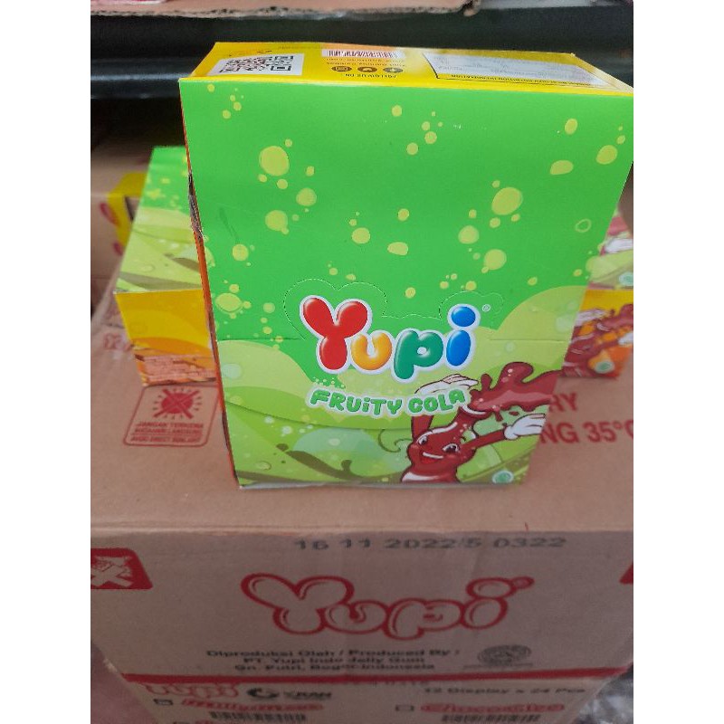 Yupi Fruity Cola isi 24 pcs