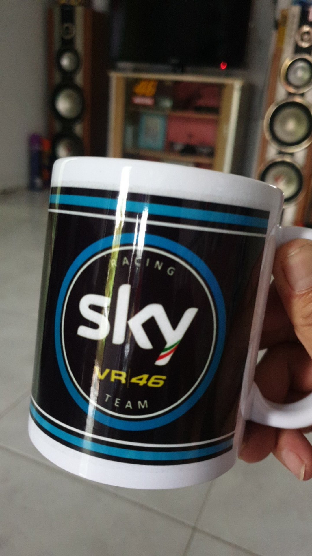 Mug Gelas Moto Gp Valentino Rossi Vr46