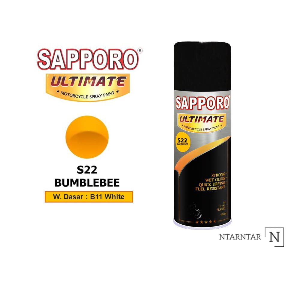 Jual Sapporo Ultimate S Bumblebee Sapporo Spray Kuning Pilok