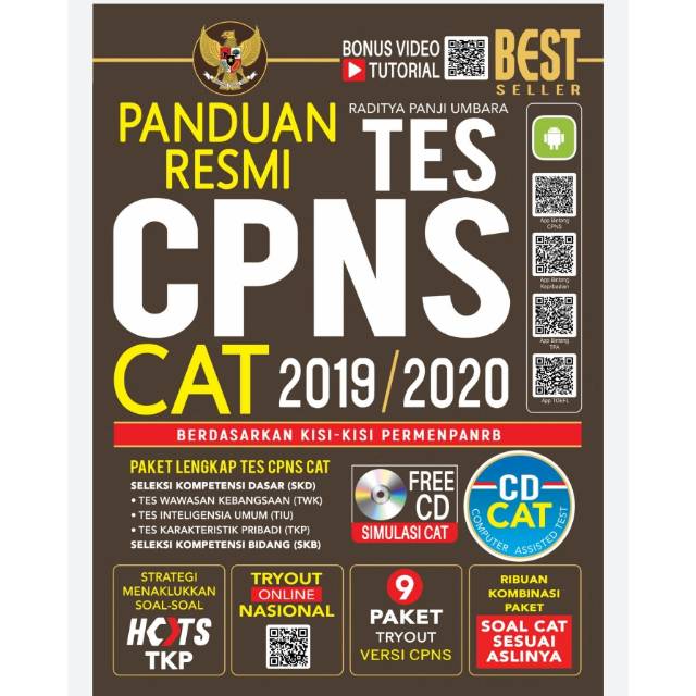 BUKU (E-BOOK) PANDUAN RESMI TES CPNS SISTEM CAT 2019/2020