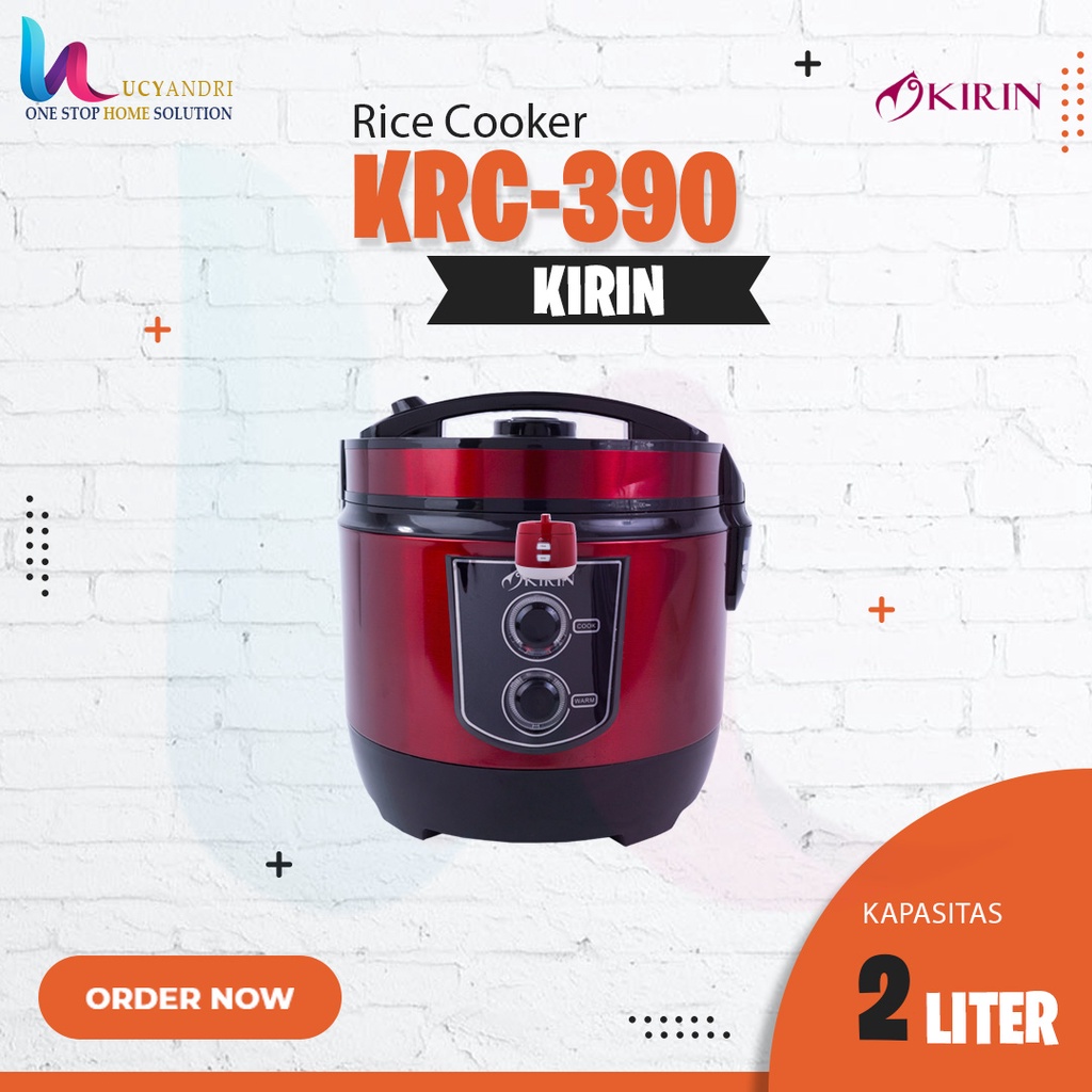 KIRIN RICE COOKER 2.0 LITER | KRC-390 | KRC390 CERAMIC ORIGINAL