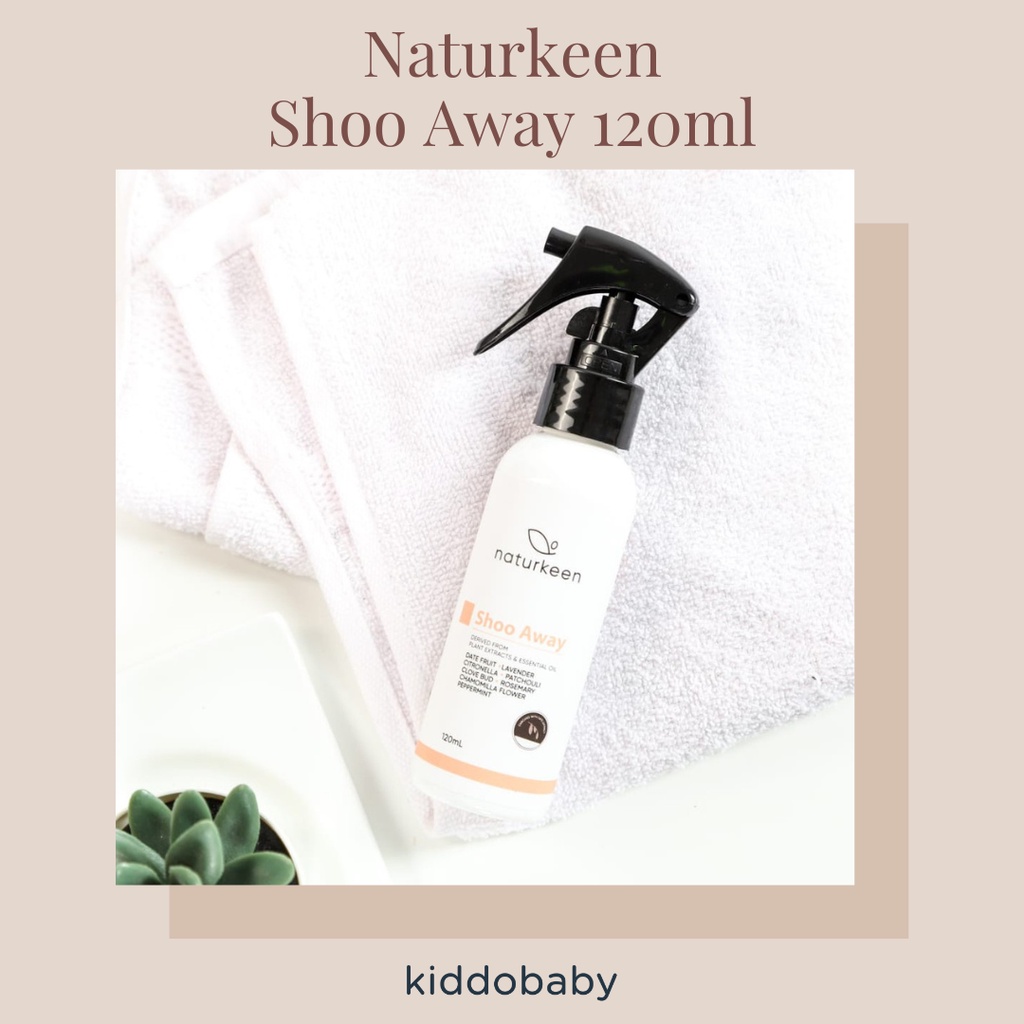 (Buy 1 Get 1) Naturkeen Shoo Away 120ml | Obat Nyamuk