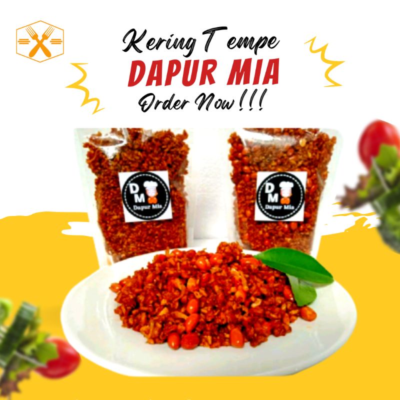 

Kering Tempe/ Tempe orek Dapur Mia Pedas Manis 500 gr