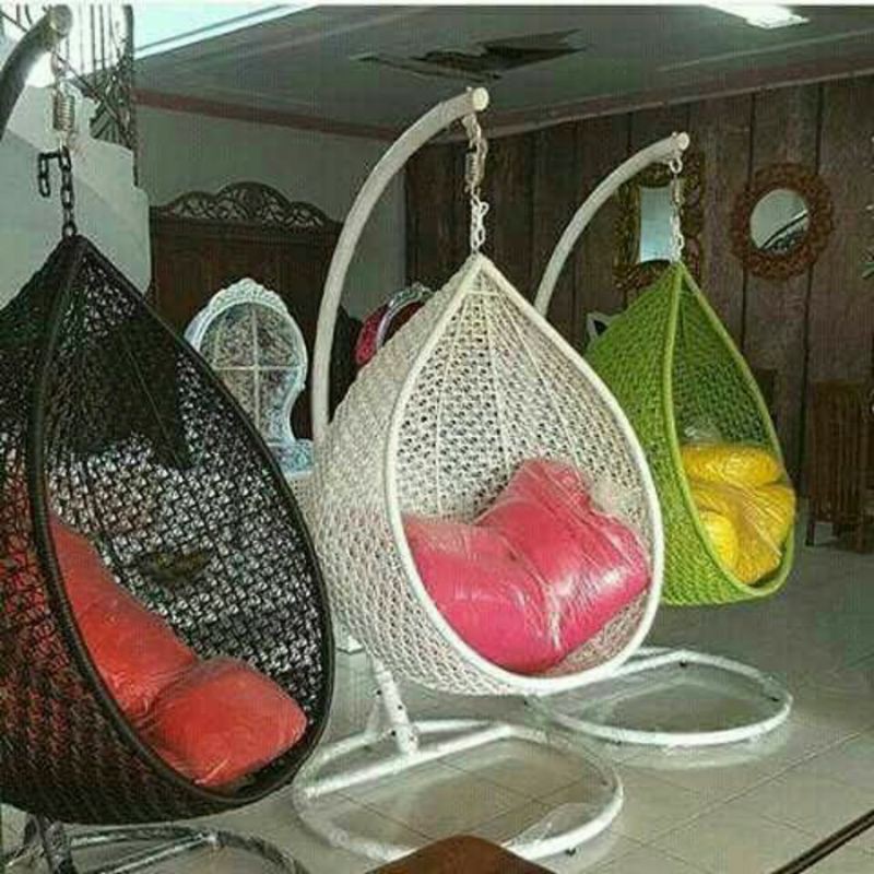 Ayunan Viral Rotan Sintetis|Sofa Ayunan