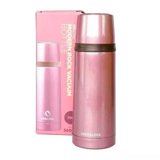 LOCK & LOCK BOTTLE LOCK VACUUM BOTTLE LHC151P 360ML - (LHC151P)