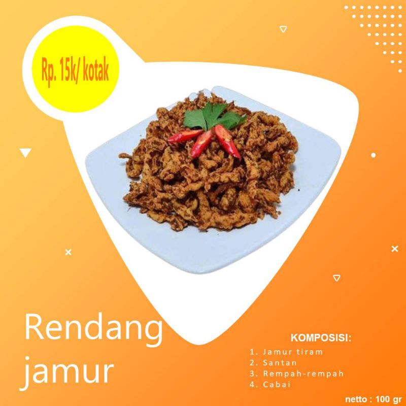 

Rendang Jamur