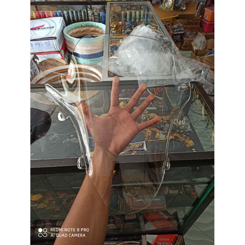 windshield winsil pcx 160 bening