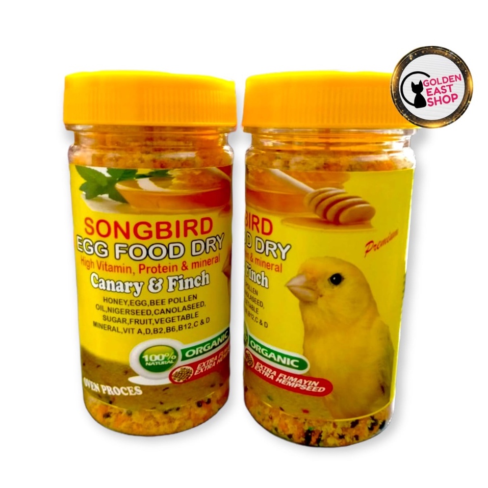 CEDE KENARI SONG BIRD EGGFOOD PAKAN PENGGANTI BUAH DAN SAYUR UNTUK BURUNG KENARI