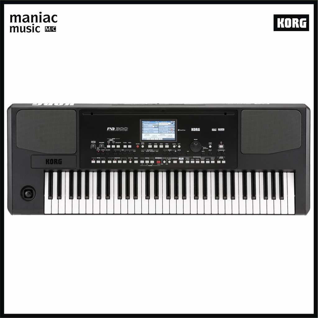 Korg Pa300 - Keyboard. 61 Key. Arranger. Workstation. Organ. Sequencer