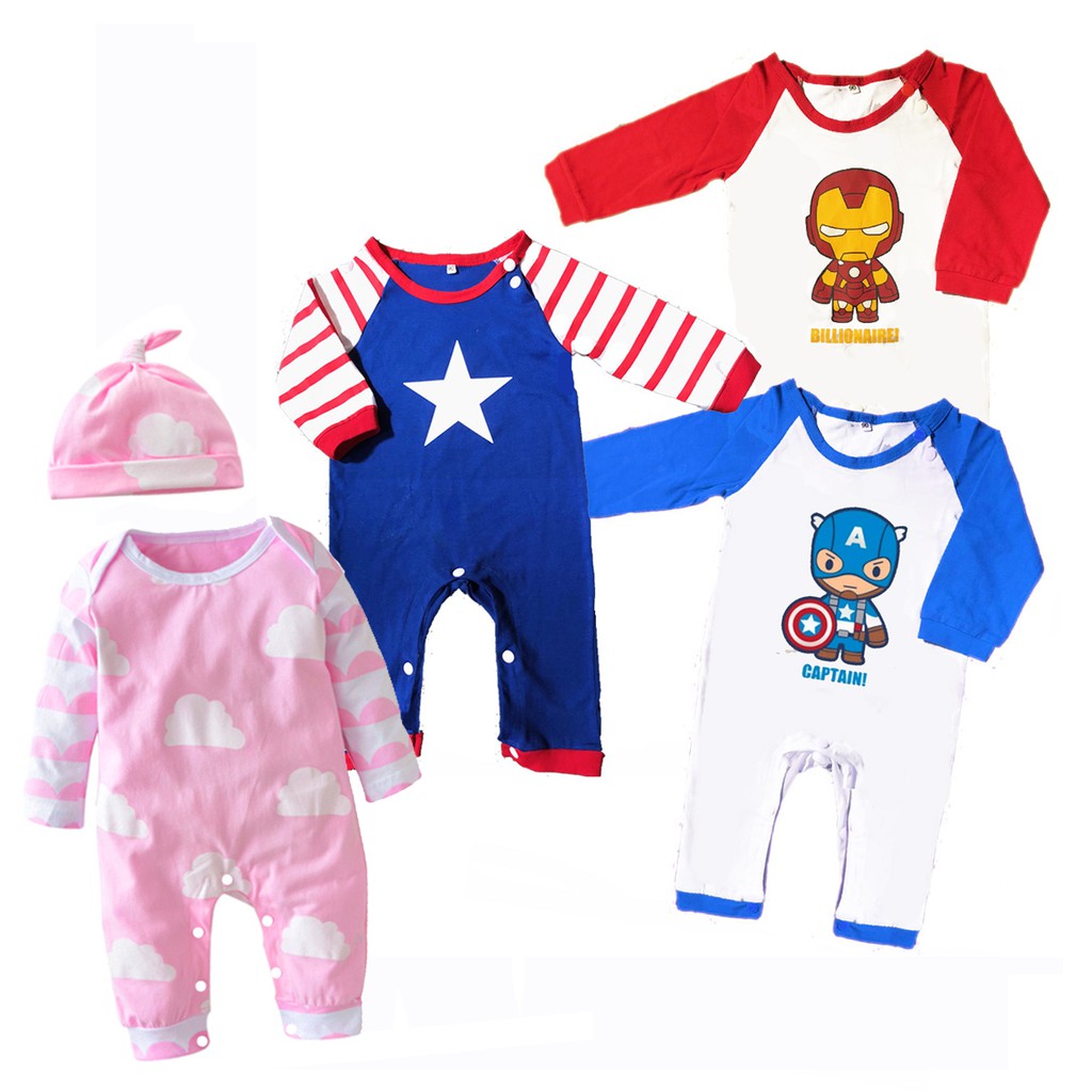 Iron man/captain/star jumpsuit