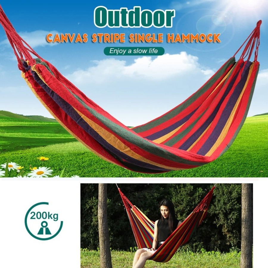 Hammock Single (tempat tidur gantung) ayunan