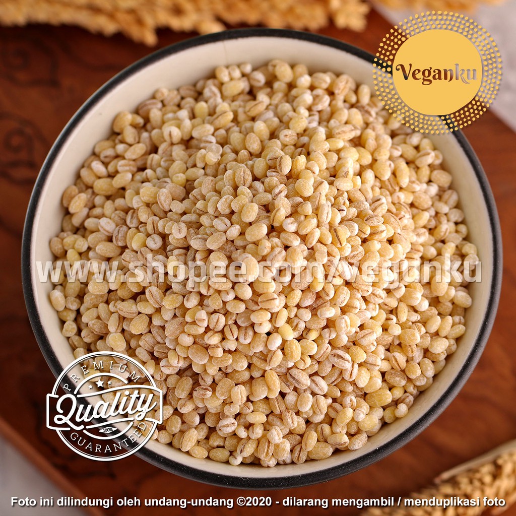 

Veganku - Biji Jali-jali BARLEY Seed 500g Jali Organik Premium Pearl