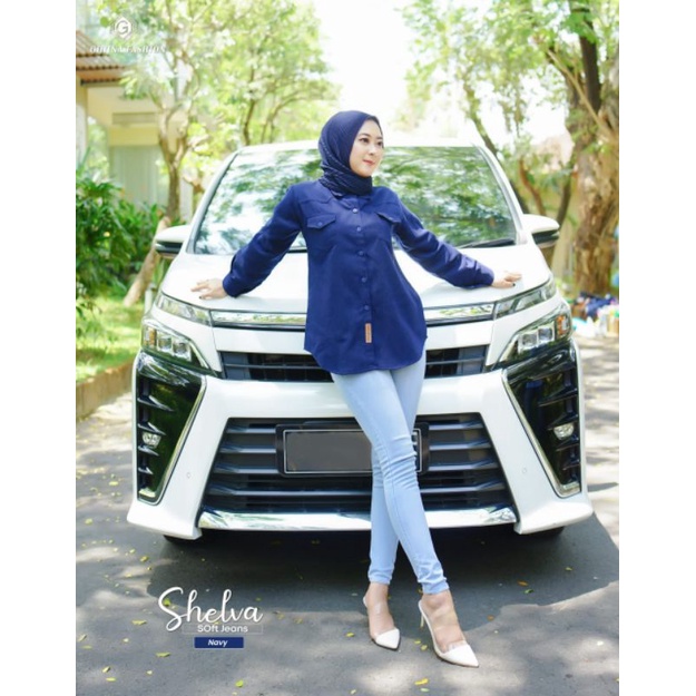 KEMEJA SHELVA BY GHINA FASHION