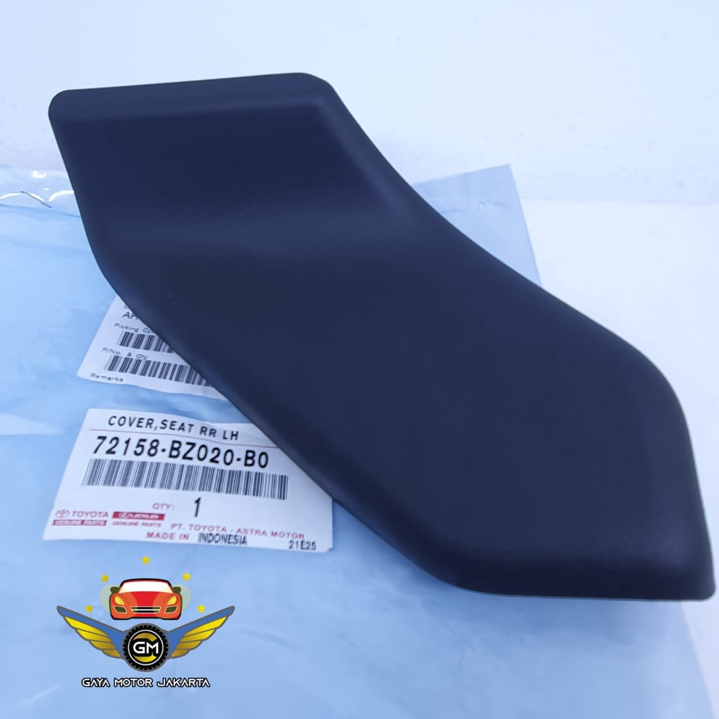 Cover Tutup Kaki Jok Bangku Depan Kiri All New Avanza Veloz 72158-BZ020-B0