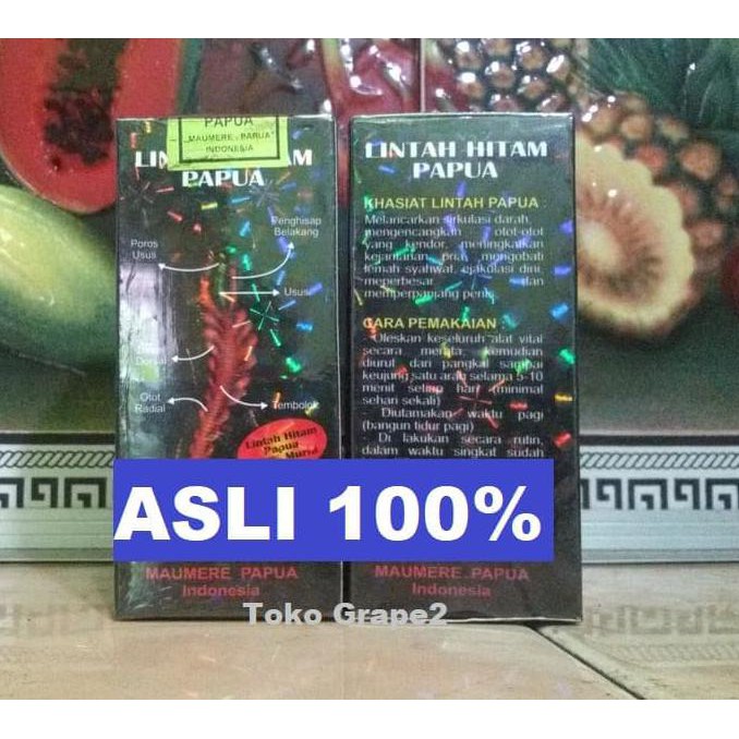 [[BISA COD]] Pembesar Alat Vital Pria Minyak Lintah Hitam Papua Obat Oles Pria OrI! DISKON Kode 910
