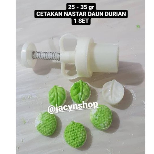 25 Gr Cetakan Nastar Daun Durian Mini