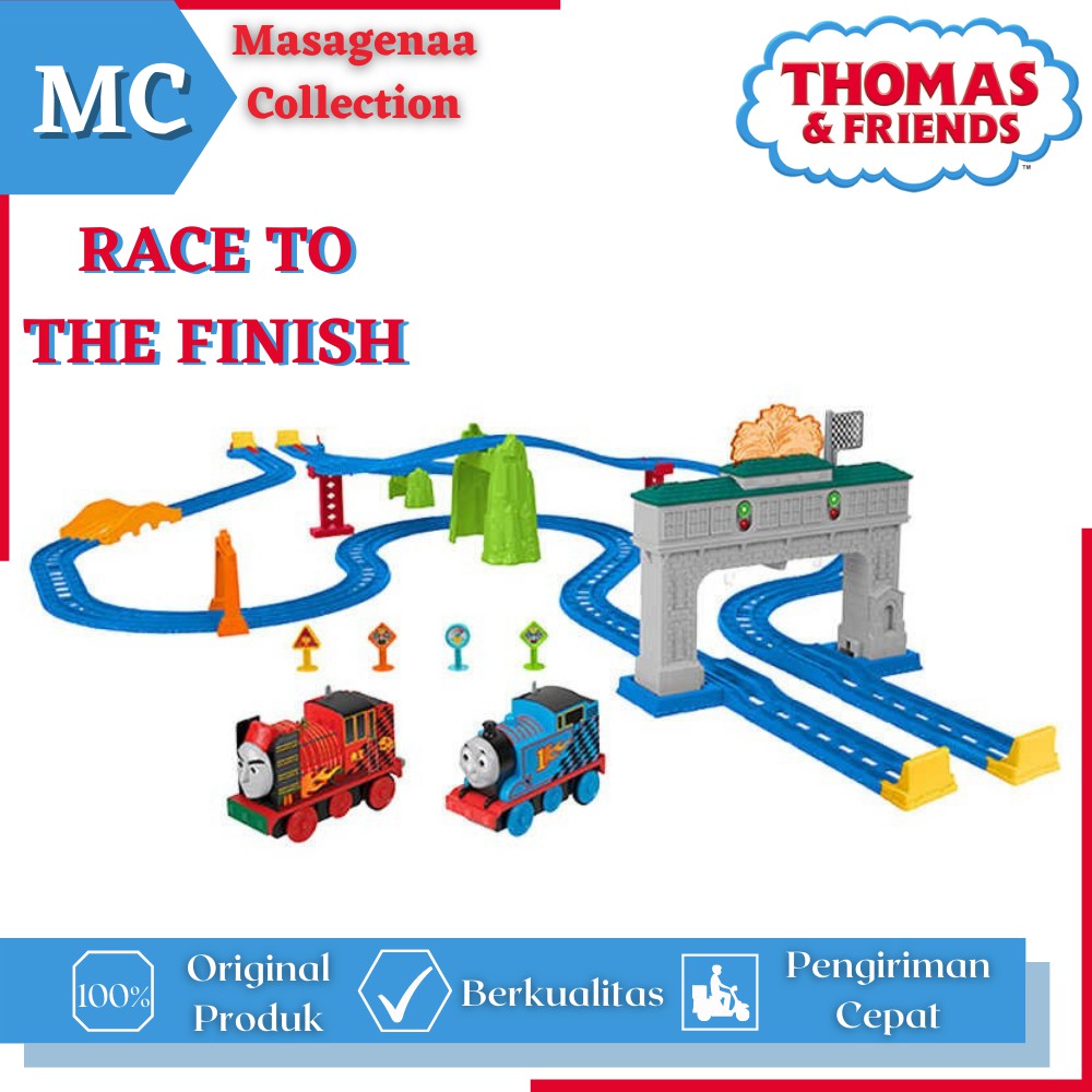 Lintasan Rel Kereta Kreta Api Mainan Anak Thomas And Friends Friend Track Set Motorized Railway Race