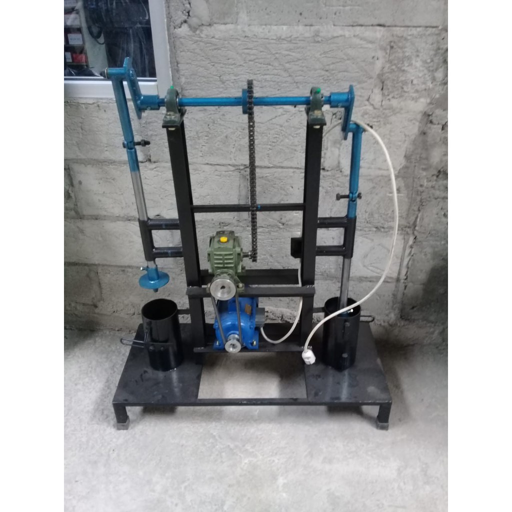 Mesin Press Baglog Jamur Elektrik Otomatis