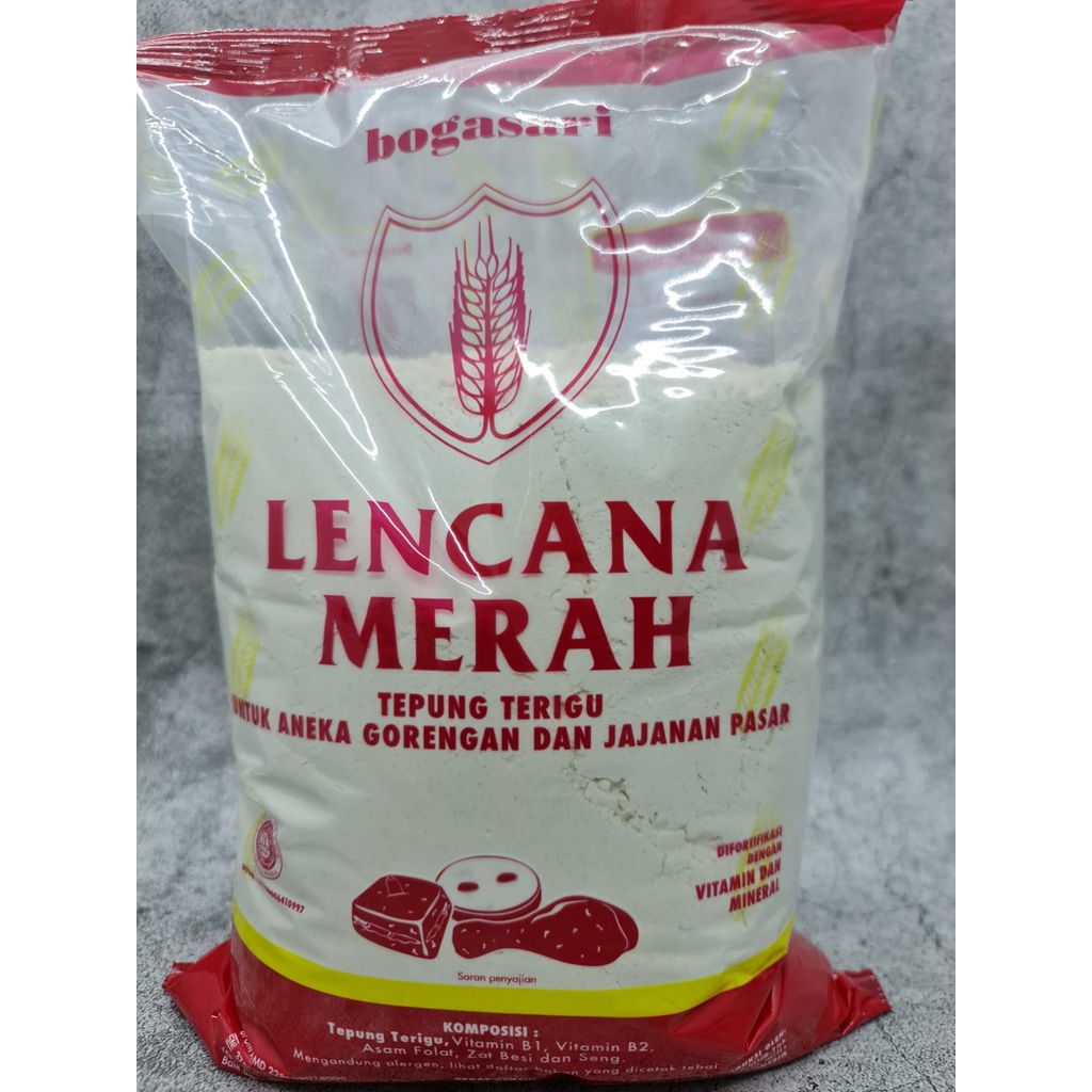 

Tepung Lencana Merah Bogasari 1kg