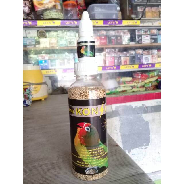 pakan lovebird biang KONSLET & vit KONSLET