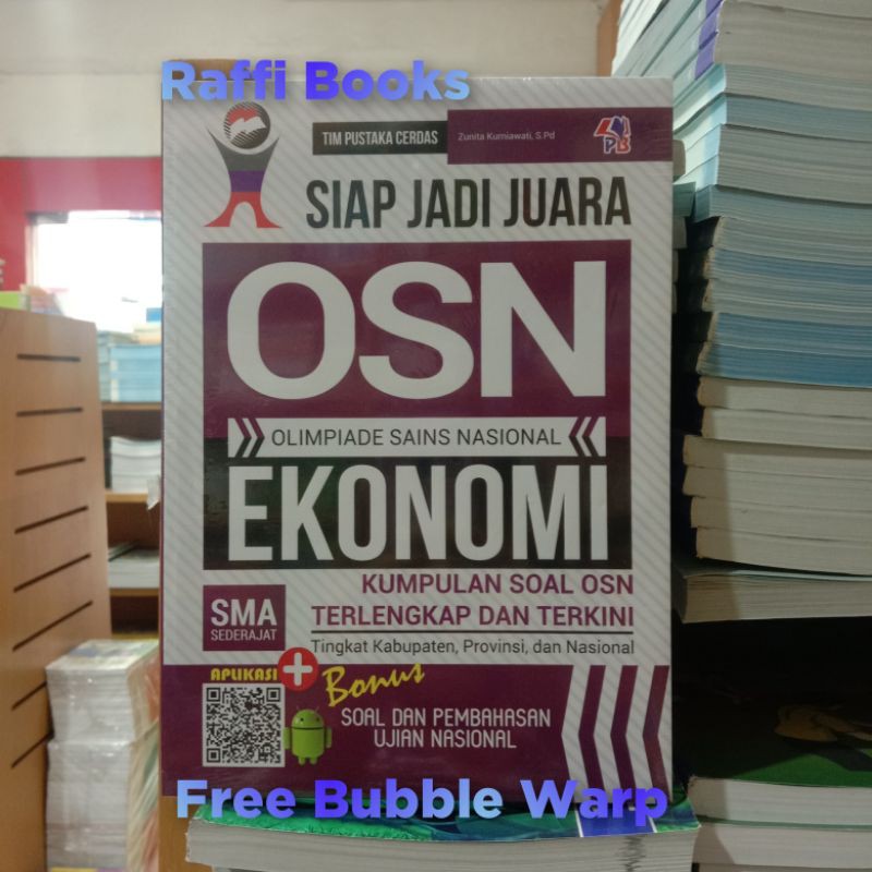 Buku OSN - Siap Jadi Juara OSN Matematika, Ekonomi, Fisika, Biologi, Kimia SMA Sederajat-Ekonomi