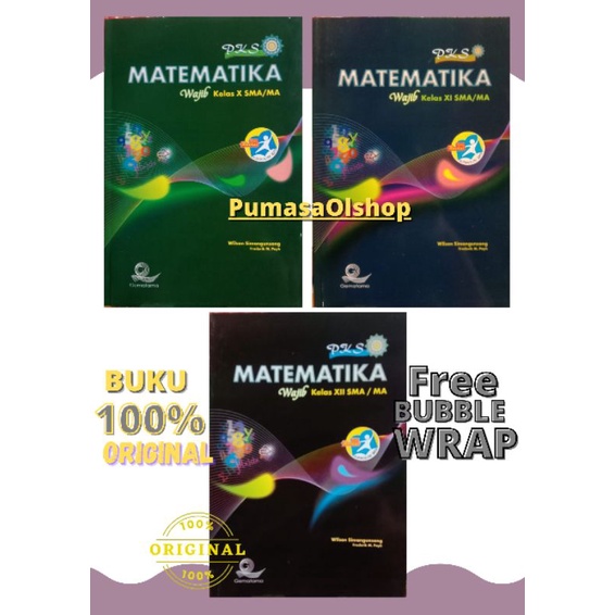 PKS MATEMATIKA WAJIB UNTUK SMA/MA KELAS 10.11.12