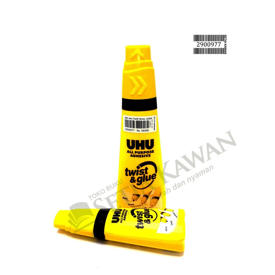 Lem UHU Twist &amp; Glue 90ml