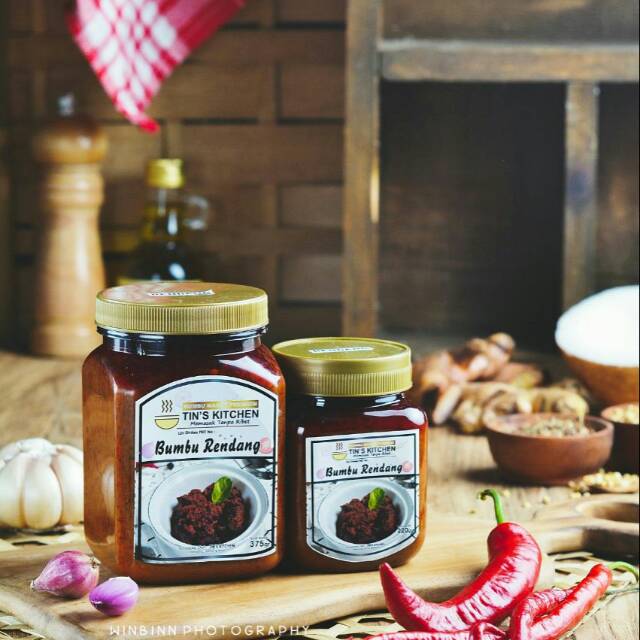 

Bumbu Rendang 375gr/ TIN'S KITCHEN/ Bumbu Masak Instan Premium Praktis Enak Sehat Tanpa Pengawet Cita Rasa Resto 375gr