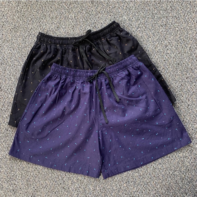 shortpants uniqlo motif plaid