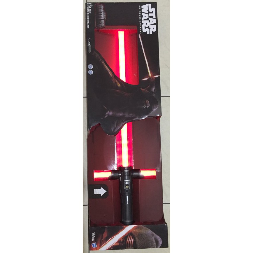 Promo Ultimate FX Lightsaber Kylo Ren Starwars the Force awakens Limited
